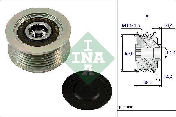 WILMINK GROUP Механизм свободного хода генератора WG1253810